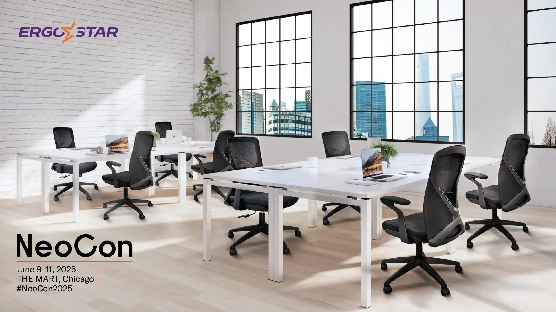 Ergostar chair NeoCon 2025